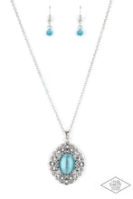 Load image into Gallery viewer, Heart Of Glace - Blue Necklace
