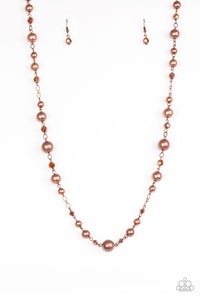 Modernly Majestic - Copper Necklace