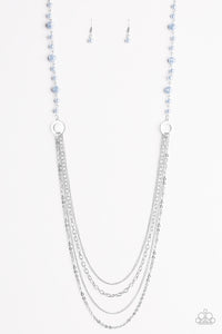 Contemporary Cadence - Blue Necklace