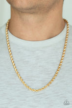 Load image into Gallery viewer, Double Dribble - Gold Urban Necklace
