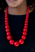 Load image into Gallery viewer, Effortlessly Everglades - Red Necklace
