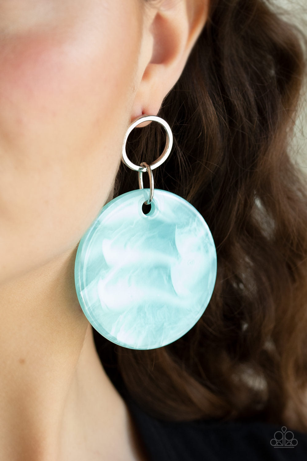 Beach Bliss - Blue Post Earrings