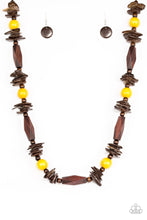 Load image into Gallery viewer, Cozumel Coast - Yellow Necklace
