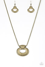 Load image into Gallery viewer, Retro Rebel - Brass Necklace
