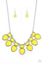 Load image into Gallery viewer, Modern Masquerade - Yellow Necklace
