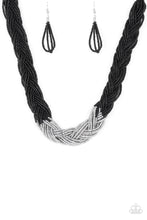 Load image into Gallery viewer, Brazilian Brilliance - Black Necklace
