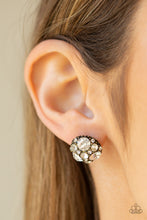 Load image into Gallery viewer, Diamond Daze - Brass Post Earring
