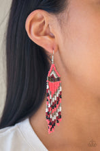 Load image into Gallery viewer, Colors Of The Wind - Orange Earrings
