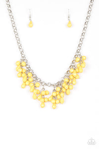 Modern Macarena - Yellow Necklace