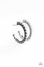 Load image into Gallery viewer, Bohemian Bliss - Silver Hoop Earring
