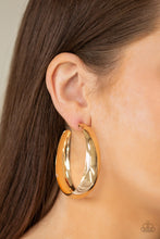 Load image into Gallery viewer, Gypsy Goals - Gold Hoop Earrings
