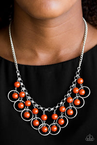 Really Rococo - Orange Necklace