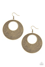 Load image into Gallery viewer, Dotted Delicacy - Brass Earrings
