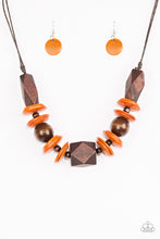 Load image into Gallery viewer, Pacific Paradise - Orange Necklace
