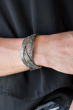 Load image into Gallery viewer, Shooting Stars - Gunmetal Bracelet
