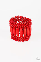 Load image into Gallery viewer, Barbados Beach Club - Red Bracelet
