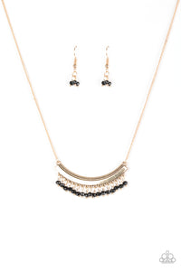 Fringe Fever - Gold Necklace