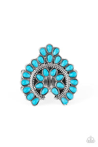 Trendy Talisman - Blue Ring