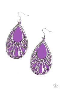 Loud And Proud - Purple Earring