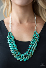 Load image into Gallery viewer, Comin In HAUTE - Blue Necklace
