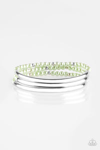 City Pretty - Green Bracelet