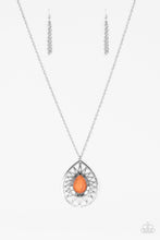 Load image into Gallery viewer, Summer Sunbeam - Orange Necklace
