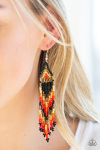 Load image into Gallery viewer, Colors Of The Wind - Black Earrings
