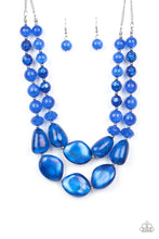 Load image into Gallery viewer, Beach Glam - Blue Necklace
