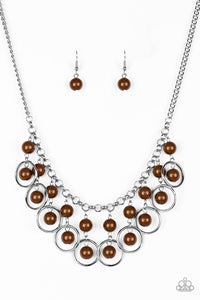 Really Rococo - Brown Necklace