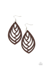 Load image into Gallery viewer, Out Of The Woodwork - Brown Earring
