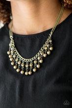 Load image into Gallery viewer, Pageant Queen - Brass Necklace
