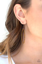 Load image into Gallery viewer, A Little GLOW-mance - Copper Earring
