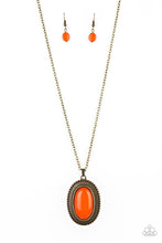 Load image into Gallery viewer, Practical Prairie - Orange Necklace
