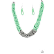 Load image into Gallery viewer, Brazilian Brilliance - Green Necklace
