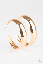 Load image into Gallery viewer, Gypsy Goals - Gold Hoop Earrings
