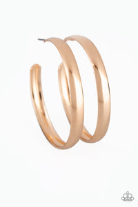 A Double Feature - Gold Hoop Earrings