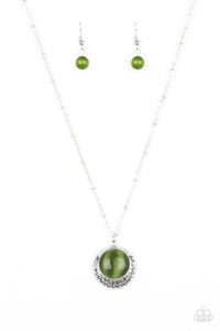 Dream Girl Glow - Green Necklace