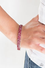 Load image into Gallery viewer, Ballroom Bling - Red Bracelet
