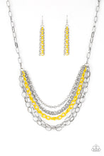 Load image into Gallery viewer, Color Bomb - Yellow Necklace
