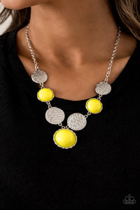 Bohemian Bombshell - Yellow Necklace