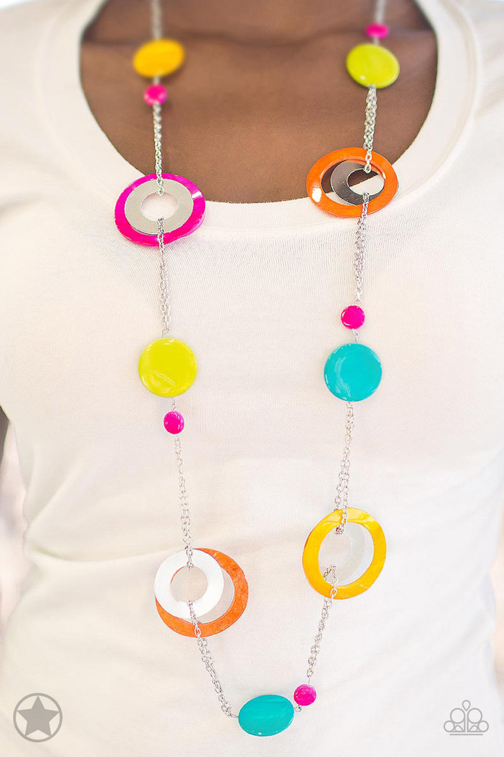 Kaleidoscopically Captivating - Multi Necklace