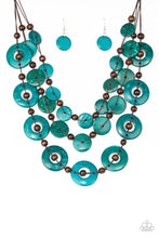 Load image into Gallery viewer, Catalina Coastin - Blue Necklace
