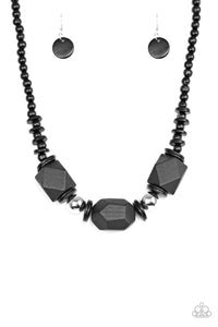 Costa Maya Majesty - Black Necklace