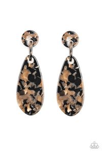 A HAUTE Commodity - Black Post Earrings