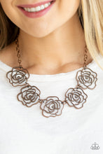 Load image into Gallery viewer, Budding Beauty - Copper Necklace
