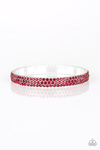 Ballroom Bling - Red Bracelet