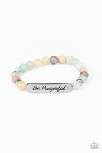 Load image into Gallery viewer, Be Prayerful - Green Bracelet
