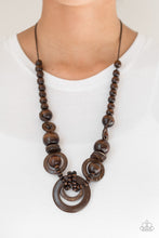 Load image into Gallery viewer, Boardwalk Party - Brown Necklace
