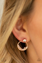 Load image into Gallery viewer, Rich Blitz - Copper Post Earring
