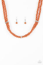 Load image into Gallery viewer, Put On Your Party Dress - Orange Necklace
